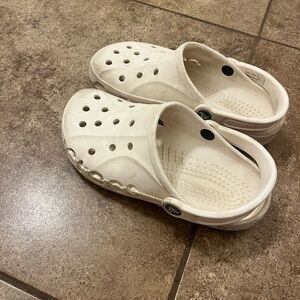 CROCS Kids Classic White Sandals